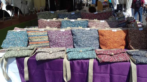 Webtaschen auf meinem Stand